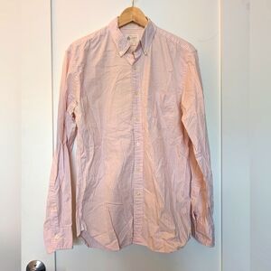 J. Crew Cotton Striped Shirt, Pink